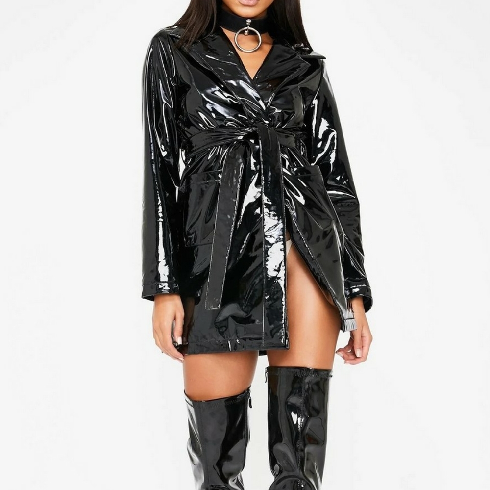 Night Viral Vengeance Trench Coat Medium